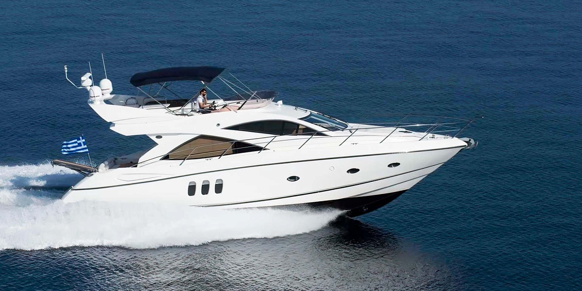 Аренда моторной яхты Sunseeker 52 на Миконосе, Греция